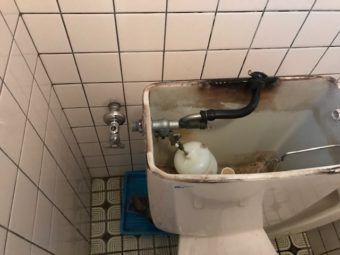 トイレタンクの水が出ない<br>【呉市阿賀】