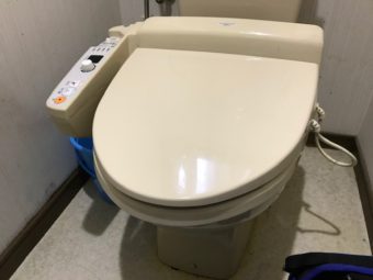 ウォシュレット交換<br>【広島市東区上温品】