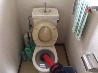 「トイレが詰まった」と検索されたお客様<br>【広島市佐伯区】